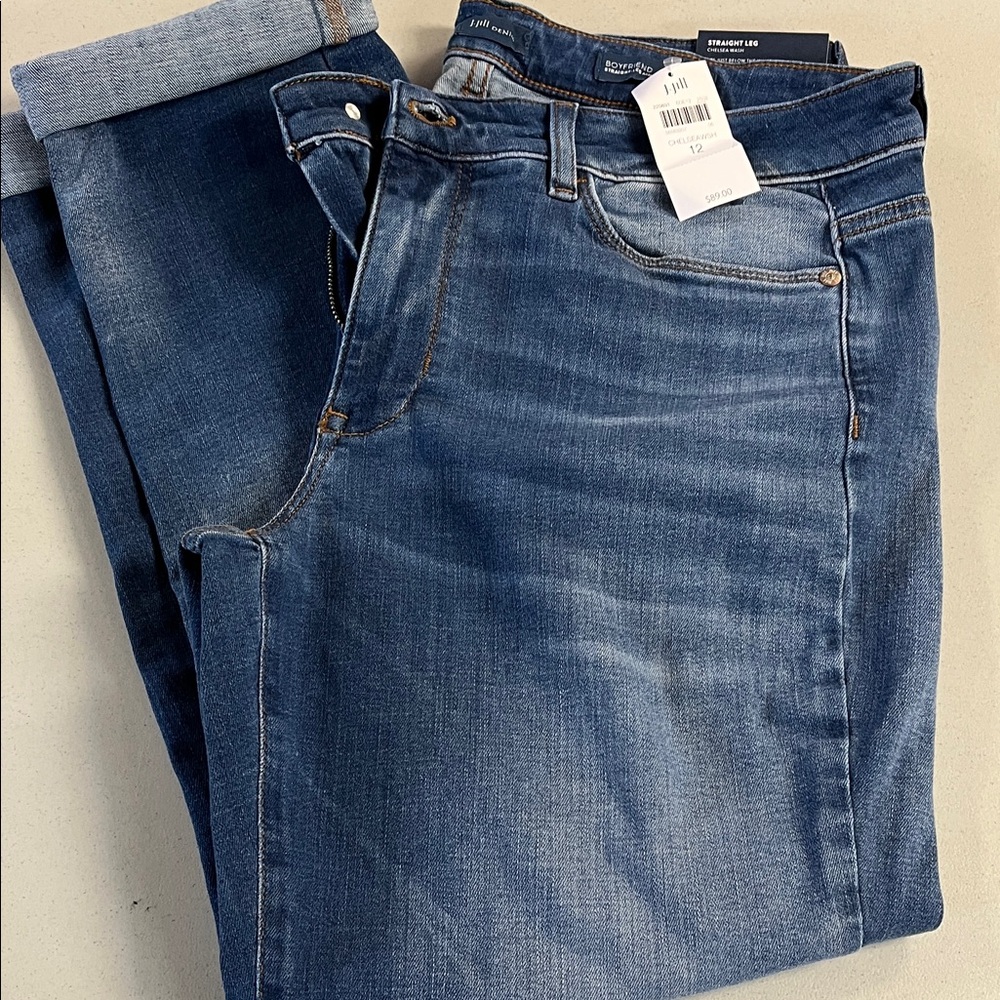 J.Jill boyfriend straight leg ankle